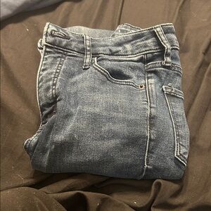 Old Navy Women's Skinny Jeans - Dark Blue